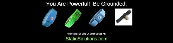 Wireless Wrist Strap For Grounding and ESD Control